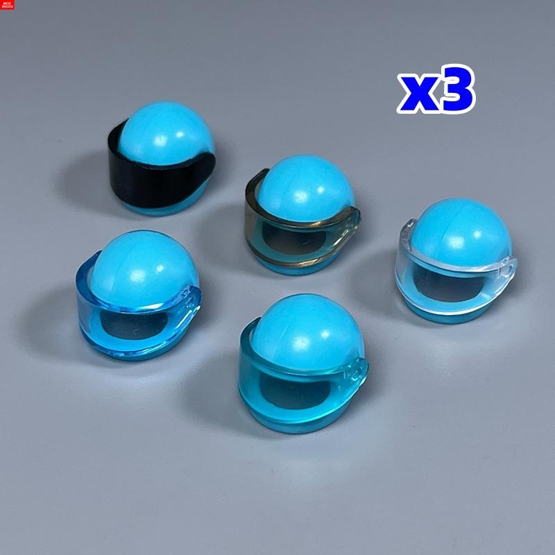 

Non-Toxic Moc Bricks 30006 30124 88415 2446 2447 Motorcycle Helmet Visor Action Figure Wear Building Blocks Toy Children Gift