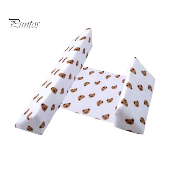 

Подушка-клиновидная подушка для сна на боку для младенцев с регулируемым антиопрокидывающим эффектом, съемная, моющаяся, с наклоном в 45 градусов, с мягкой пеной с эффектом памяти, с эффектом против рвоты Bear