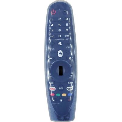 Für LG Dynamic TV Fernbedienung Schutzhülle Transparente Silikonhülle AN-MR600/650 Verdicken Sturzsicher Stoßfest Hülle