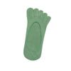 Women's Summer Candy Color Five-Toe Low-Cut Non-Slip Cotton Socks - Absorbent & Breathable