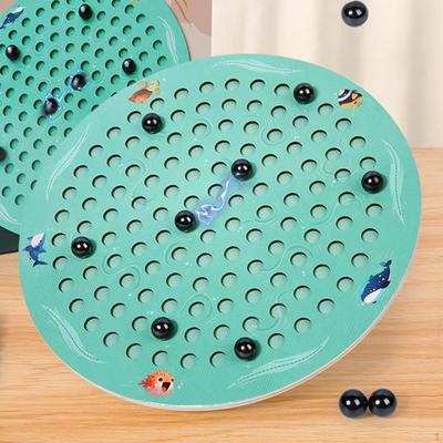 Magnetic Chess Interesting Developing Intelligent Montessori Toy Party Game