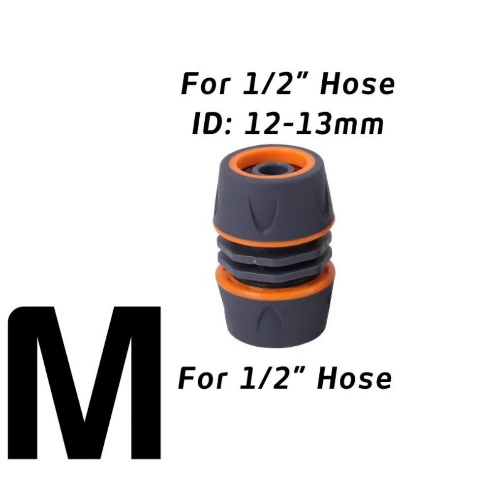 Garden Hose Quick Connector 1/2'' 3/4" Garden Water Pipe Car Wash Gun Joint Watering Pipe Fittings Pipe Connector Accessories