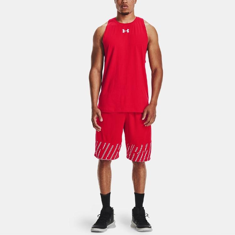 Under Armour Zone Tank 'Red White' Men's 1361901-600