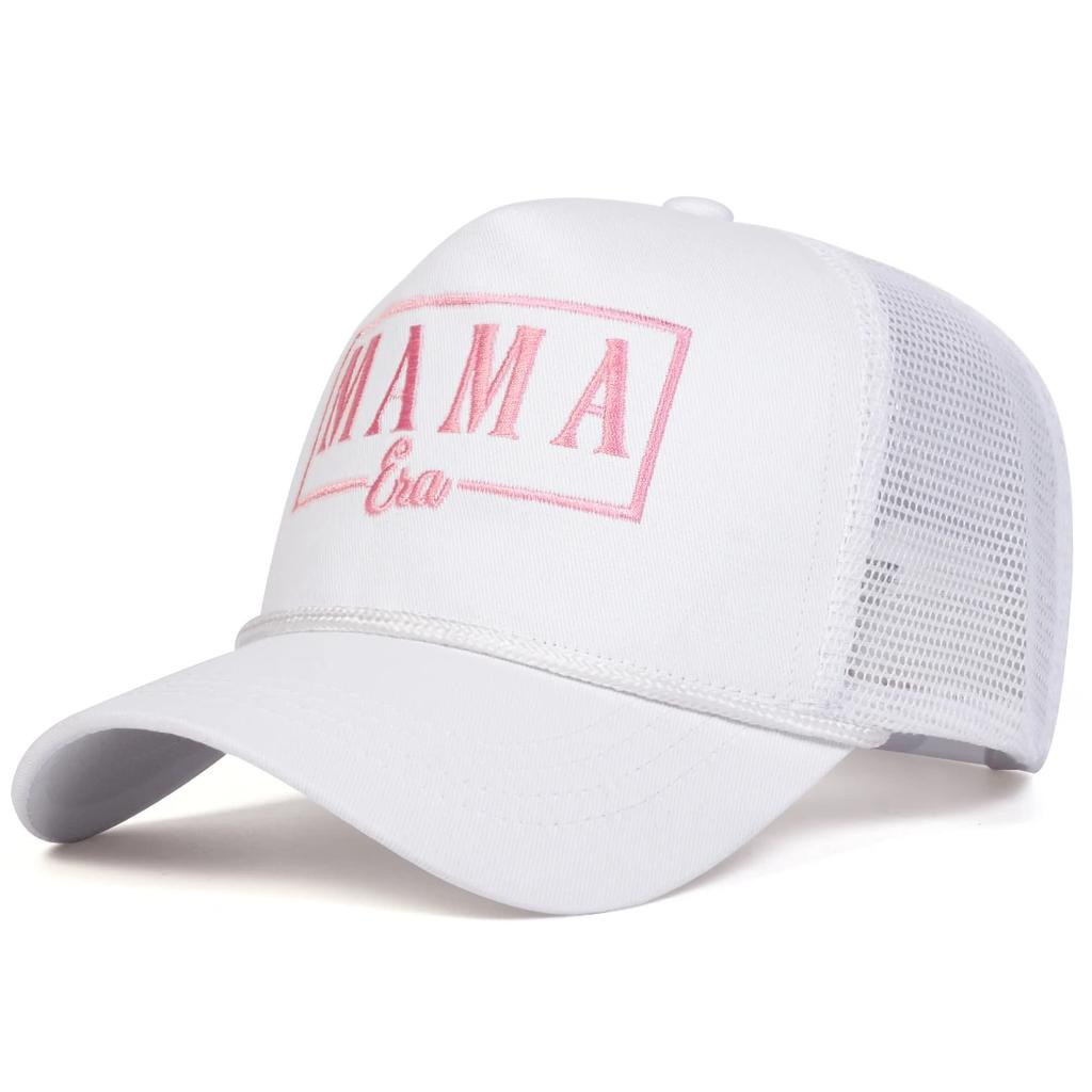 Net Baseball Stitching Stitched Embroidered Alphabet Era Mama Neutral Gender Women Men For Caps Spring Summer Outdoor Adjustable Casual Hats