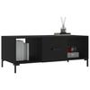 Coffee Table Black 102x50x40 Cm Particleboard