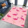 Multi-Size Pink Flamingo Carpet for Living Room Bedroom Bedside Floor Mat Sofa Table Area Rugs Home Decor for Gifts