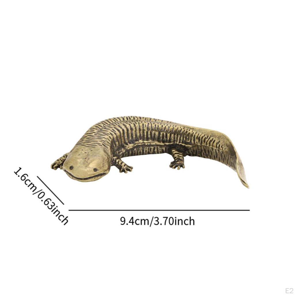 Owl Salamander Sculpture for Office Living Room Party Cafe Desk Study Tea Bookshelf