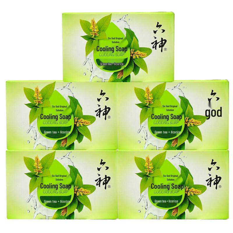 Liushen Kühlende Grüntee & Süßholz Seife