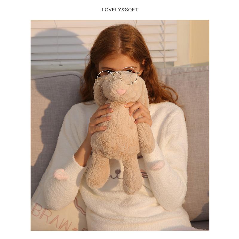 40CM Soft Bunny Rabbit Toy Sleeping Mate Stuffed & Plush Animal Rabbit Toys
