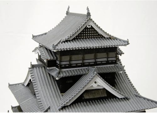 Woody Joe 1/150 Kumamoto Castle Wooden Model Assembly Kit (Building)