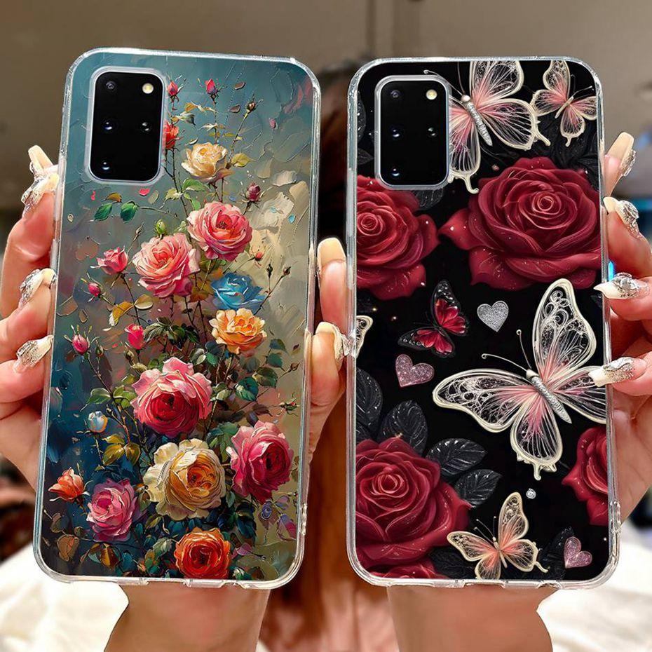 Cute Painting Phone Case For Samsung Galaxy S20 S20+ S20 FE 5G Soft Silicone TPU Covers For Samsung S20 S 20 Plus S20FE Bumpers
