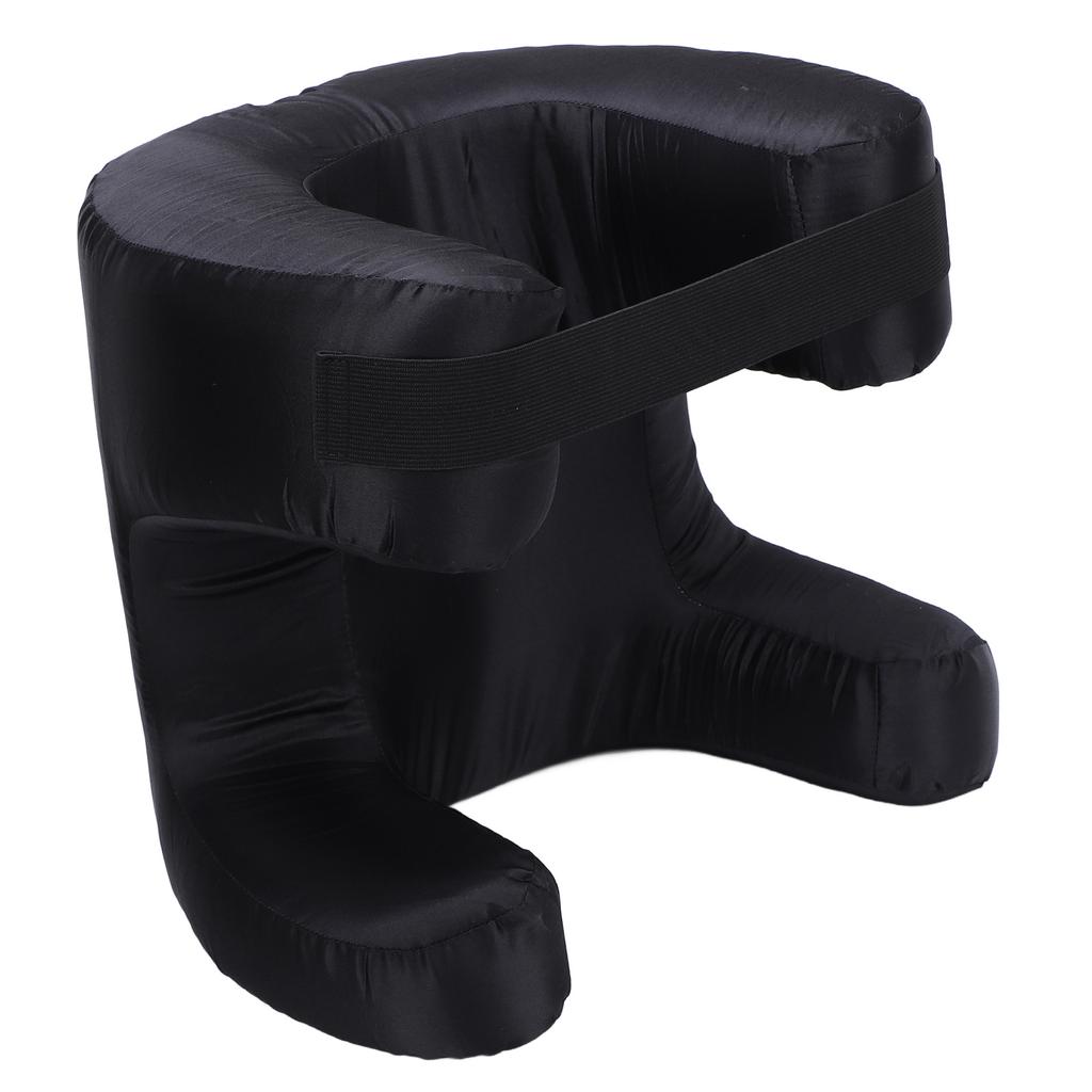 Face Pillow Silk Fabric Memory Foam Soft Cushioning Ergonomic Beauty Pillow for Back Sleep