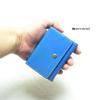 2025 Genuine Leather Mini Short Wallet - Trendy Unisex Ins Style