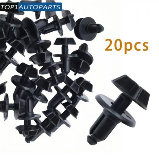 Batteriefach-Stiftklammer-Schraubenhalterung für 2015-2025 Ford Mustang (PACKUNG mit 20)