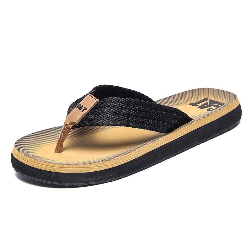 Chanclas de verano para hombre, zapatos de playa informales para exteriores, zapatillas transpirables ligeras de suela suave, sandalias antideslizantes y resistentes al desgaste