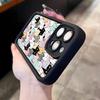 Cute Cats Background Phone Case For IPhone 17 Air 16 E 15 14 Plus 13 12 11 Pro Max Silicone Soft Case