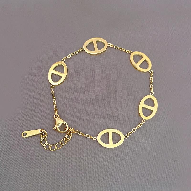 Minimalist Wind Cd Dongdaemun Personalized Bracelet Female Retro Girlfriend Birthday Gift