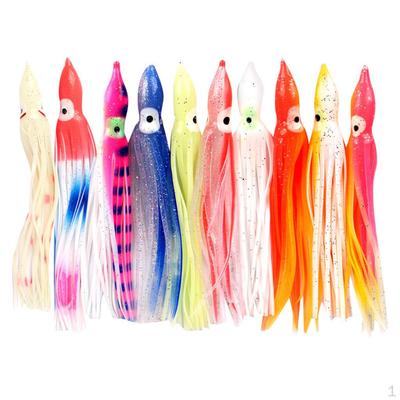 10 יחידות חצאיות סיליקון Saltwater Soft L