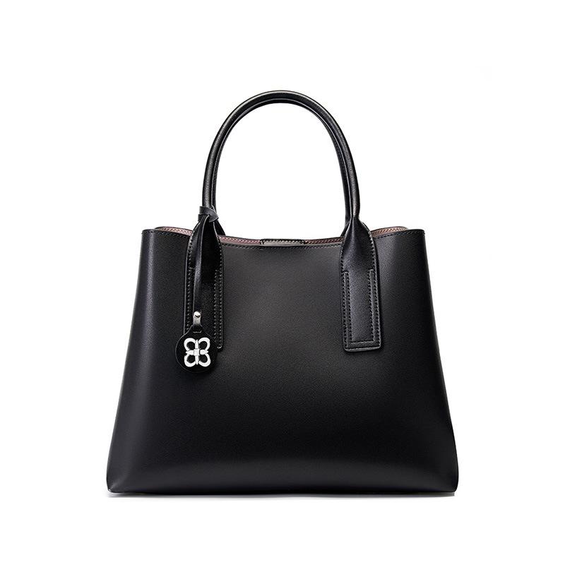 Handbag women's new fashionable large-capacity shoulder bag women's tote bag leather oblique span bag commuter bag women's tide