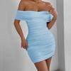 2026 Europäischer & Amerikanischer Stil Damen One-Shoulder Bodycon Bleistiftkleid