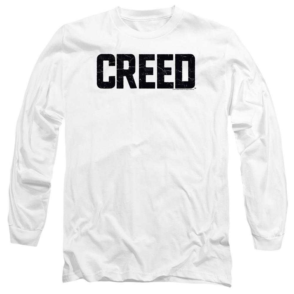 Creed Unisex Adult Cracked Logo Long-Sleeved T-Shirt