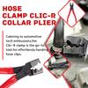 Universal Hose Clamp Pliers 4Pcs Set for Car Oil Pipe Separation Heavy Duty Filter Clamp Tools Mechanic Engine Repairs
