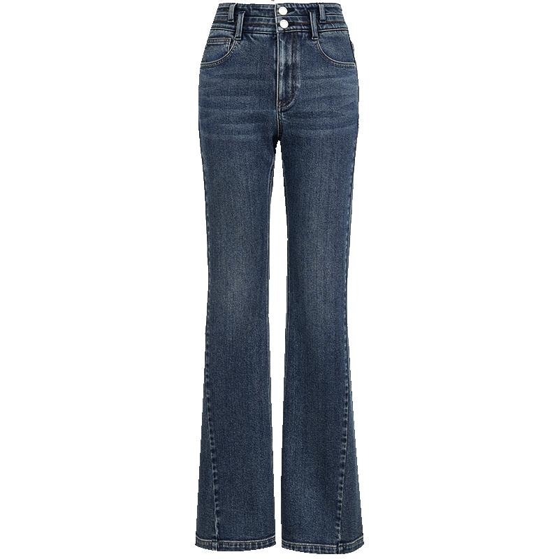 ONLY 2025 Autumn High-Waist Slim Flare Jeans XS