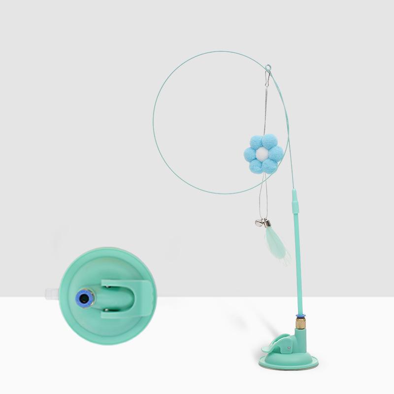 

1/5 шт. забавная игрушка для кошек на присоске, съемная ручная интерактивная игрушка для кошек, портативные игрушки для домашних животных для кошек, игрушки на палочках для кошек