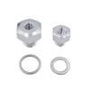 For LS1 4.8 5.3 6.0 Swap M12 M16 Oil Pressure Coolant Temp Gauge Fitting Adapter