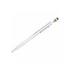 Stylus avec stylo à bille - LOGILINK - Argent - Aluminium - Écran tactile - Bout extractible