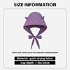 1Pc Naughty Little Devil Strap Sun Hat, Quick-Dry Sun Protection Ear-Wrap Headscarf Hat, Cute Cat Ear Design To Make Your Face Look Smaller, Novelty