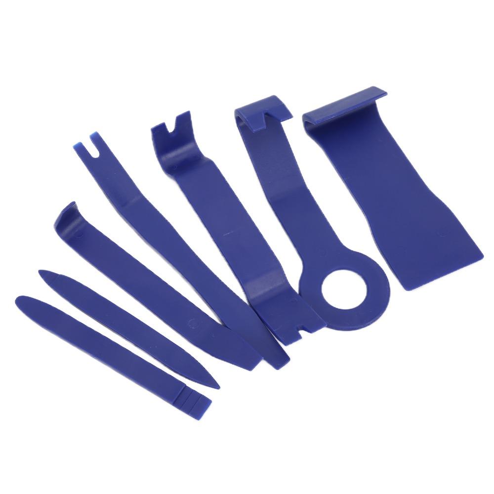 8PCS Universal Door Panel Removal Tool Lightweight Dash Pry Bar Set Car Maintenance