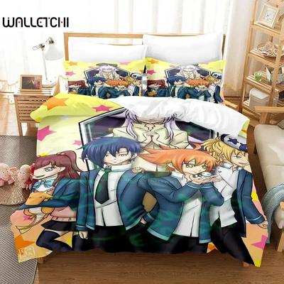 Anime Comment Garder une Momie Ensemble de Literie Garçons Filles Taille Twin Queen Housse de Couette Taie d'Oreiller Lit Enfants Adulte Textile de Maison Personnalisable
