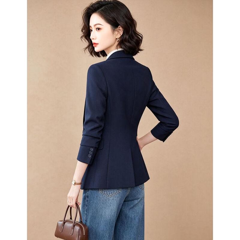 EST+II Women's Single Button Slim-Fit Blazer