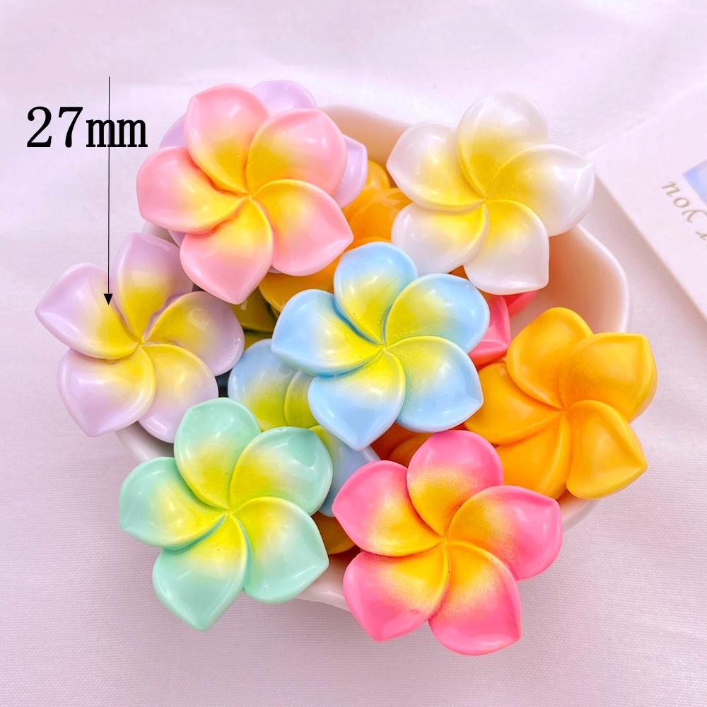 10 Stück Neue Niedliche Harz Mini Blumen Serie Flache Rückseite Teile Verzierungen Für Haarschleifen Zubehör