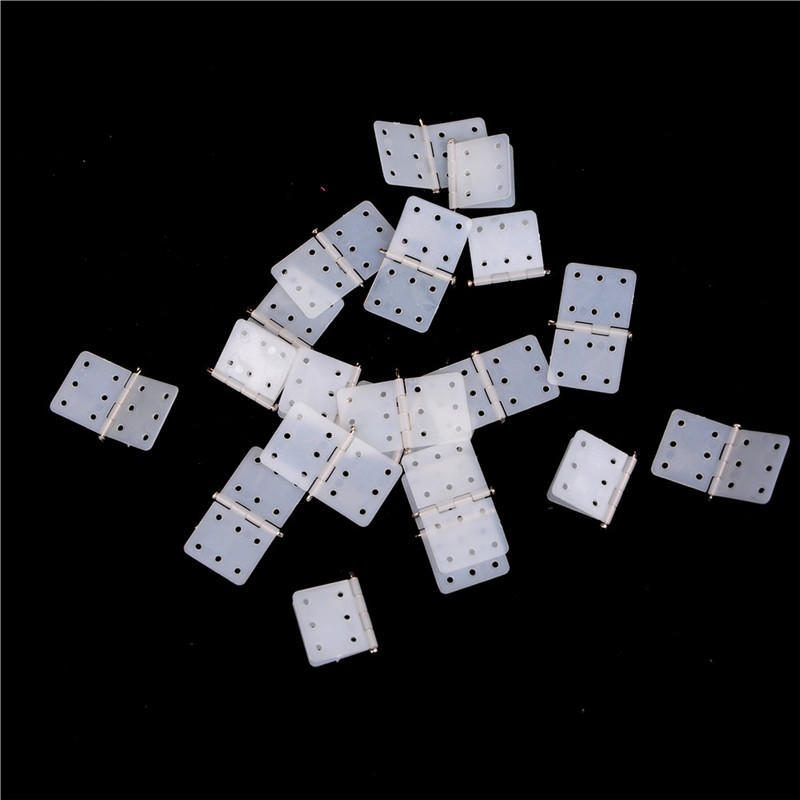 20Pcs 27*16Mm Nylon Plane Hinge For Rc Airplane Diy Accessories