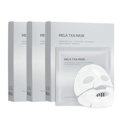 Arosel Mela TXA Dunkle Flecken Maske 4 Blatt, 3 Packungen + 1 Blatt (13 Blätter), 43g, 3 Stück