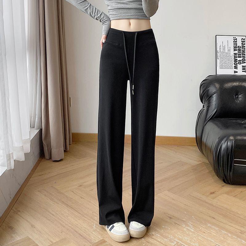 Women’s Casual High-Waist Wide-Leg Sweatpants - Spring/Summer 2026 Collection