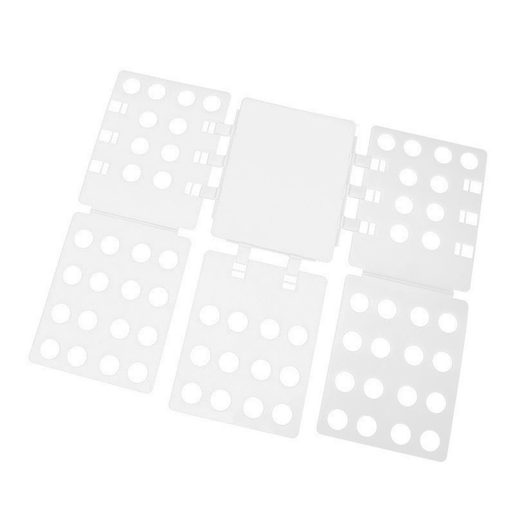 Shirt Folding Board Portable Home Large Folding Board Clothes Folder for Pants Shorts T Shirt White