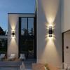 Outdoor Wall Lights Exterior Wall Waterproof Led Wall Washers Hotel Entrance Upper and Lower Double-headed Pillars Outdoor Light