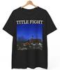 Tričko Title Fight, Tričko k albu Shed, Tričko rockové kapely, Unisex tričko, Ležérní módní streetwear košile, Oversized tričko