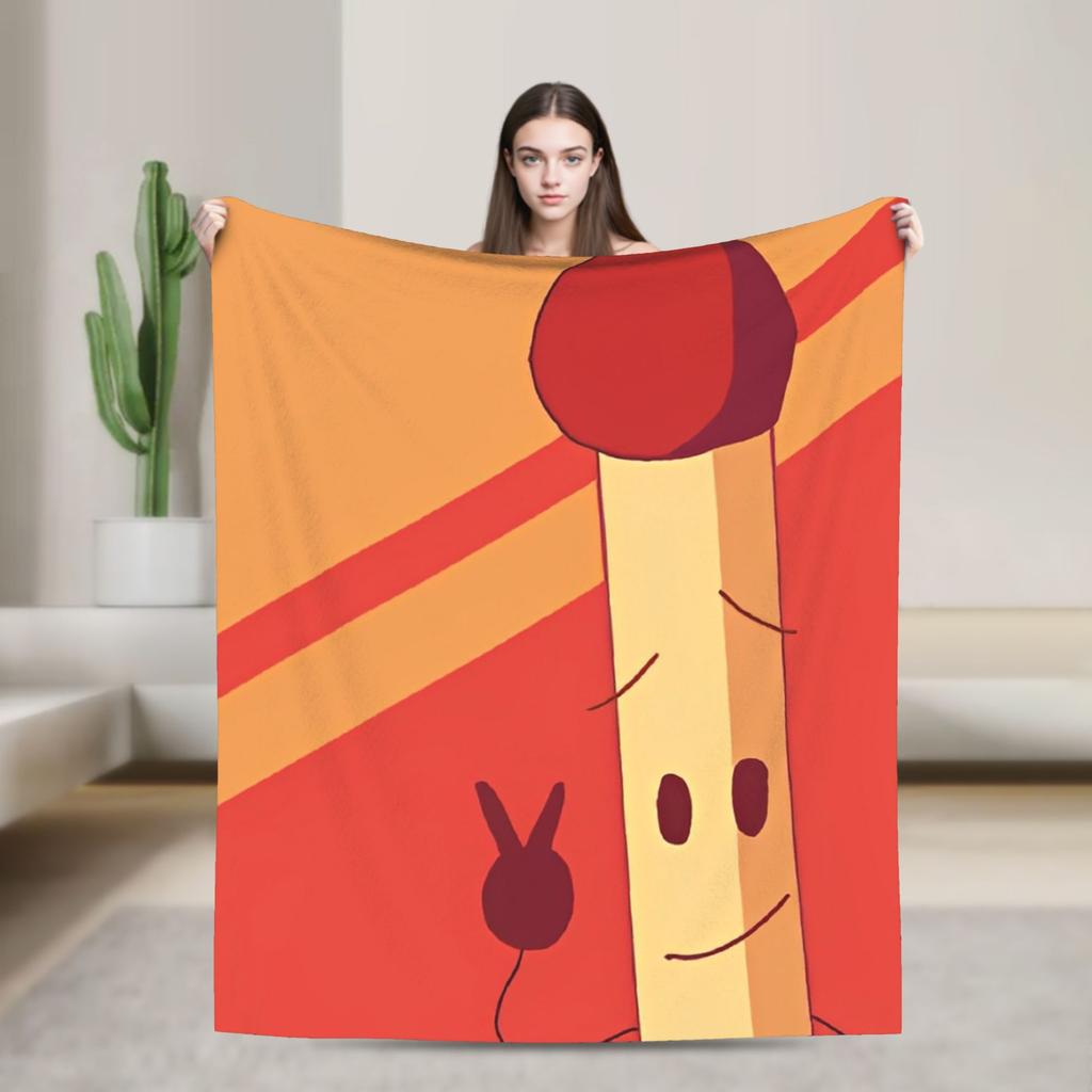 Blanket Fleece All Season Cartoon Multi-function Super Soft Throw Blankets for Bed Bedroom Rug Piece