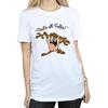 Looney Tunes Womens/Ladies That´s All Folks Taz Cotton Boyfriend T-Shirt