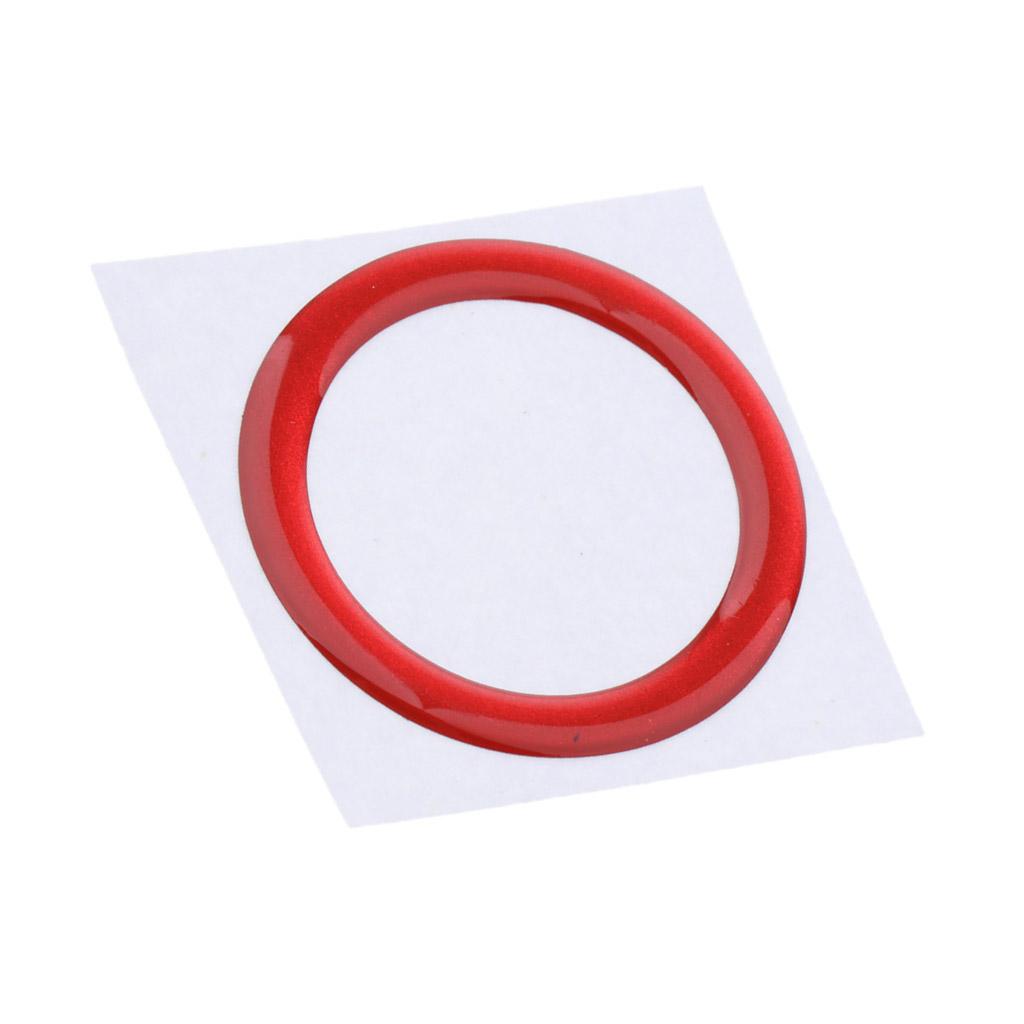 Engine Start Stop Button Gold-Black Cover Ring Trim Sticker for bmw 3