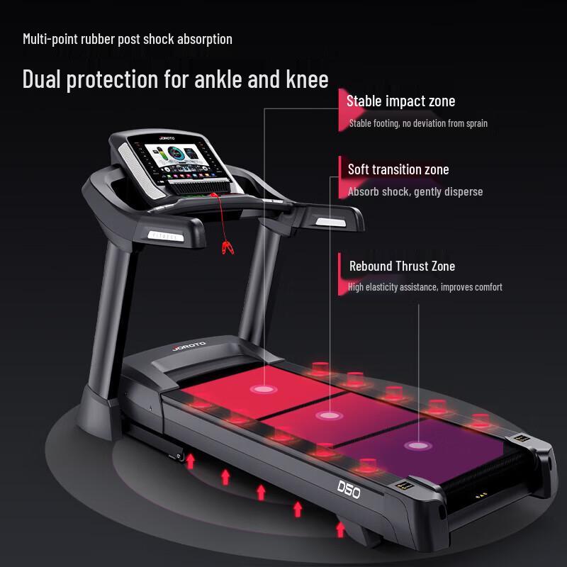 JOROTO D50 Smart Foldable Treadmill CN plug (adapter included)