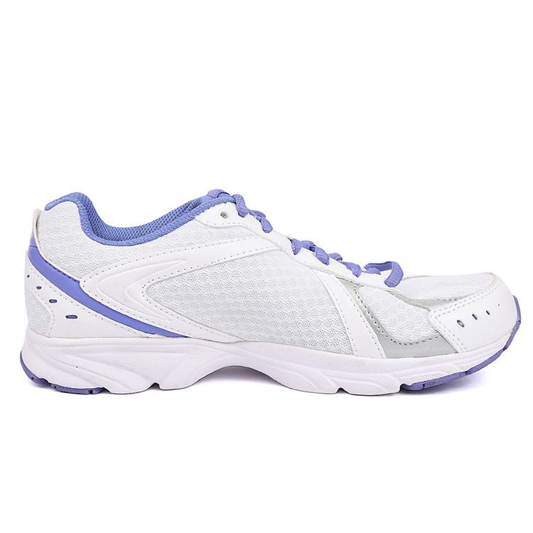 LiNing Lightweight Breathable Casual Running Shoes Women Sneaker White Purple ARBJ066-1