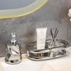 Reusable Ceramic Soap Bottles Press Type Sub Lotion Jar Irregular Lotion Dispenser  Body Wash