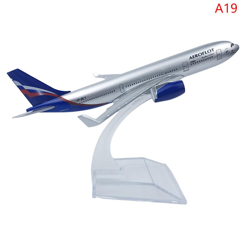 16Cm Die-Cast Metal Airplane Air Airbus 320 350 340 1/400 Scale Planes Model Airplane Aircraft Model Toys