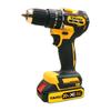 Dual-Purpose Electric Drill & Screwdriver with Two Batteries and Charger