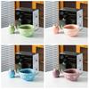 Ceramic Matcha Bowl Smooth Matcha Whisk Stand Japanese Matcha Set  for Tea Set Accessories